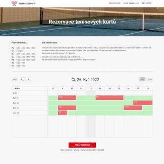 Hodinové rezervace objektů nebo služeb